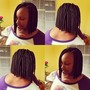 Med Mid Back Boho Box Braids