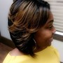 Demi Root Touch Up, Blowout