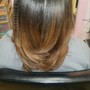 Root Touch Up, Shampoo and Style