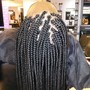 *Long Box Braids/med Knotless(Hair included)