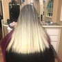 Bleach root touch up and  tone