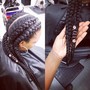 Wig Braid down