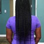 Jumbo box braids