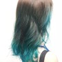 Tri- color weave w/ hair cut