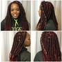 Small  knotless boxbraids