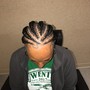 Men Single-braids  /Two Strand Twist