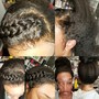 Frontal ponytail