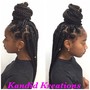 Small Knotless Braids