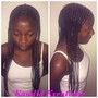 Small Knotless Braids