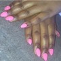 ADD OMBRE OR GLO ACRYLIC TO SERVICE