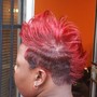 Virgin Relaxer.. all over from root to ends ..if need more than reg use add $20 pre needed relaxer