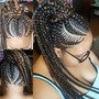 2-rows Feed in Braids