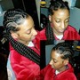 Heart Bantu knots