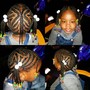 Kids Fulani braids