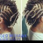 Locs reattached (reattach YOUR locks previously cut off)