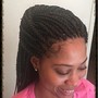 Mini Twist 10"-12" Human Hair