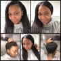 Traditional sew in