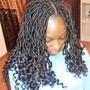 Hair added to desired style ( does not apply to crochet