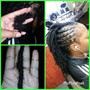 Loc Retwist + Style