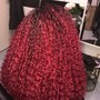 Crochet using Bulk hair