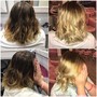 Double Process Color(Highlights/Balayage/Ombre) + Shampoo