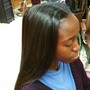 *Braid-less Sew-in (½ head)