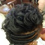 *Braid-less Sew-in (½ head)