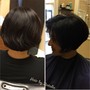 Brazilian Blow Out Short Hair