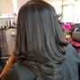 Silk Press, Steam Treatment and Haircut