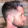 Short haircut/beard trim/style