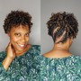 Roller Set (Natural Hair)