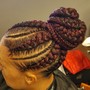 Feed In Braids $20 per braid