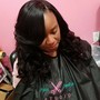 Extensions, Partial Sew In, Sew-in maintenance