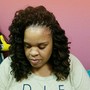 Crochet passion twists w/ illusion individual perimeter