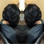 Natural Flexi Rods SLEEK Up-do