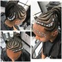 Man braids ( cornrows)