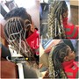 Feed-in Cornrows (10+braids)