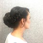 Bridal updo