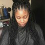 Loc Retwist w/ 2 Strand Twist (Medium Size Locs)