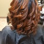 Natural hair Silk Press