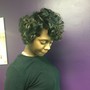 Natural Hair Press and Curl