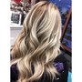 Balayage hair color