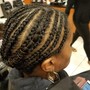 Kids Natural Cornrows