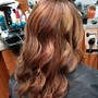 Balayage and cut