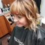 Balayage and cut