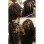 Senegalese/Marley twists medium