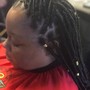 Kid's Tribal braids(2layer with beads)