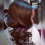 Natural Hair Blow Out/Silk Press