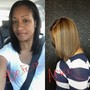 Ombré on weave per bundle