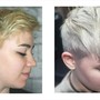 Short Haircut, Shampoo and Style (Natural, Ethnic hair)